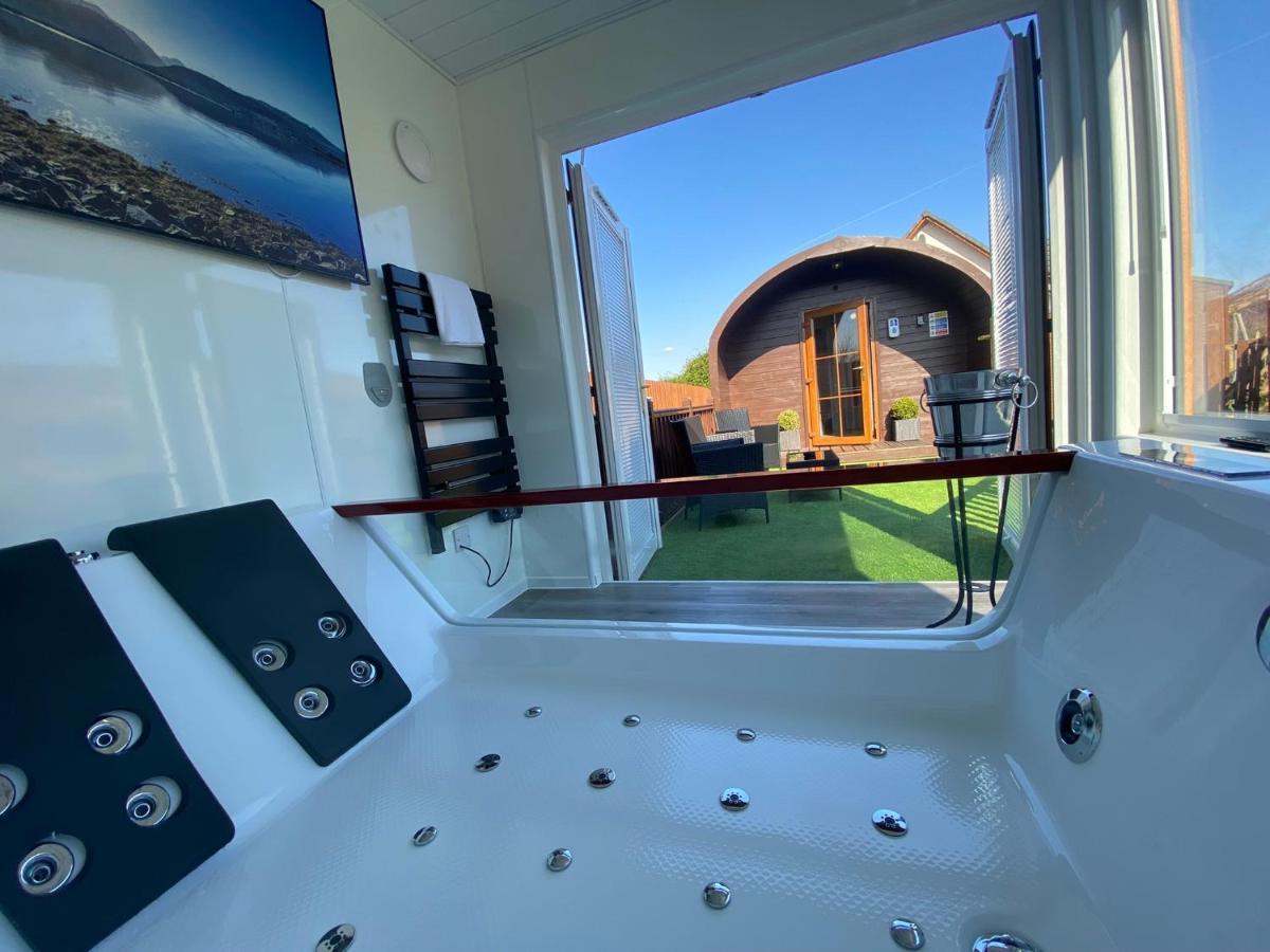 Highland Stays - Ben View Studio Pod&Jacuzzi Bath Fort William Exterior foto